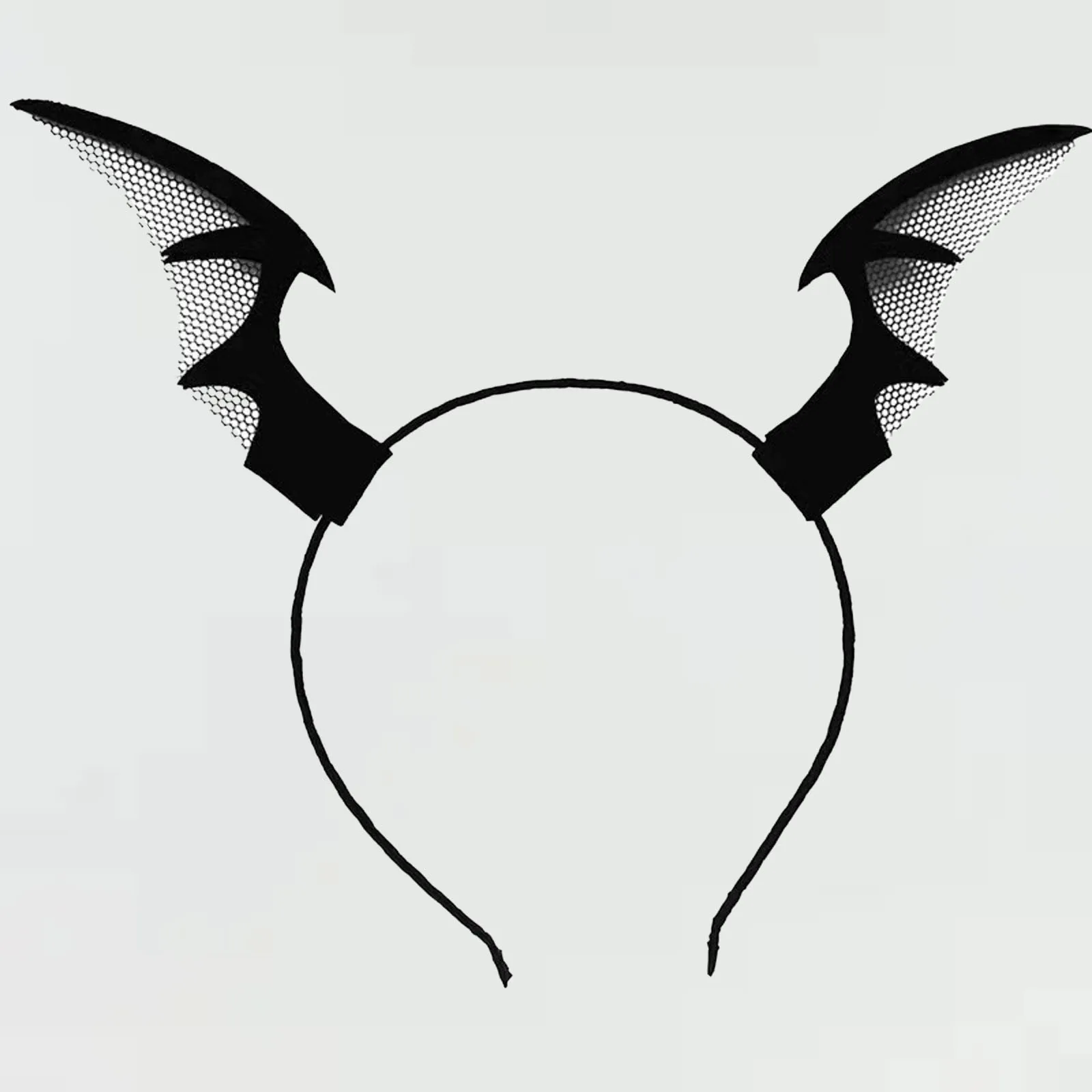 Set De Diadema Y Collar De Murciélago Para Halloween - Incluye Tatuajes, Ideal Para Fiestas De Disfraces Y Carnaval
