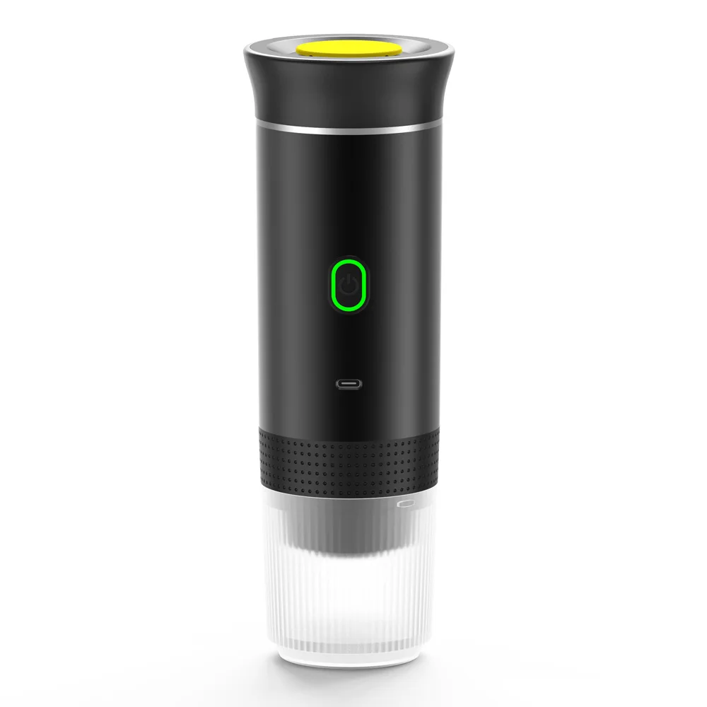 Portable Capsule Maker Machine Electric Small Wireless Heating Pump Coffee Maker 3-In-1 Capsule Powder Travel Coffee