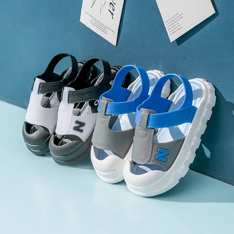 Children's Slippers Summer Anti-Slip Soft Bottom Cartoon Baby Sandals Indoor Home Use for Boys And Girls baby shoes kids shoes children sandals kids sandals