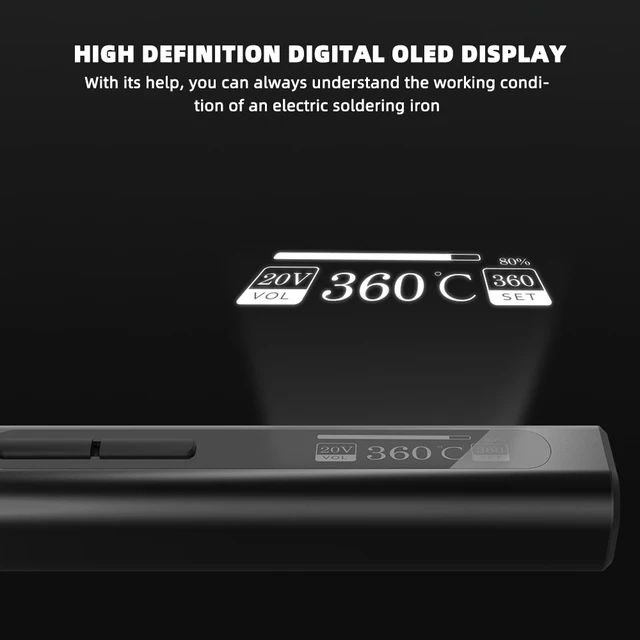 پرو젝트의 완벽한 동반자, GVDA 스마트 전기 납땜 다리미