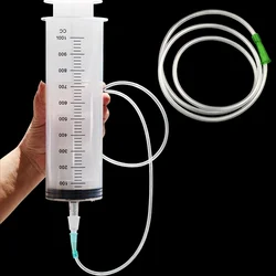 Multi - Purpose Plastic Syringe for Laboratory, Dispensing, and Veterinary Applications (1000ml)