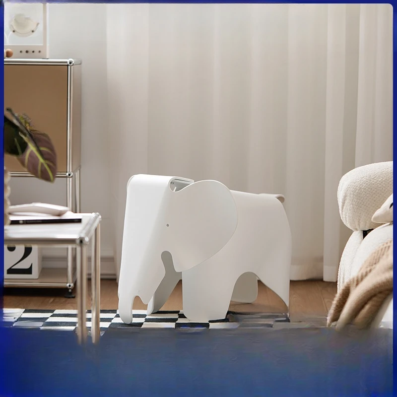 

Household plastic elephant cartoon chair children's fashion animal chair color toy stool