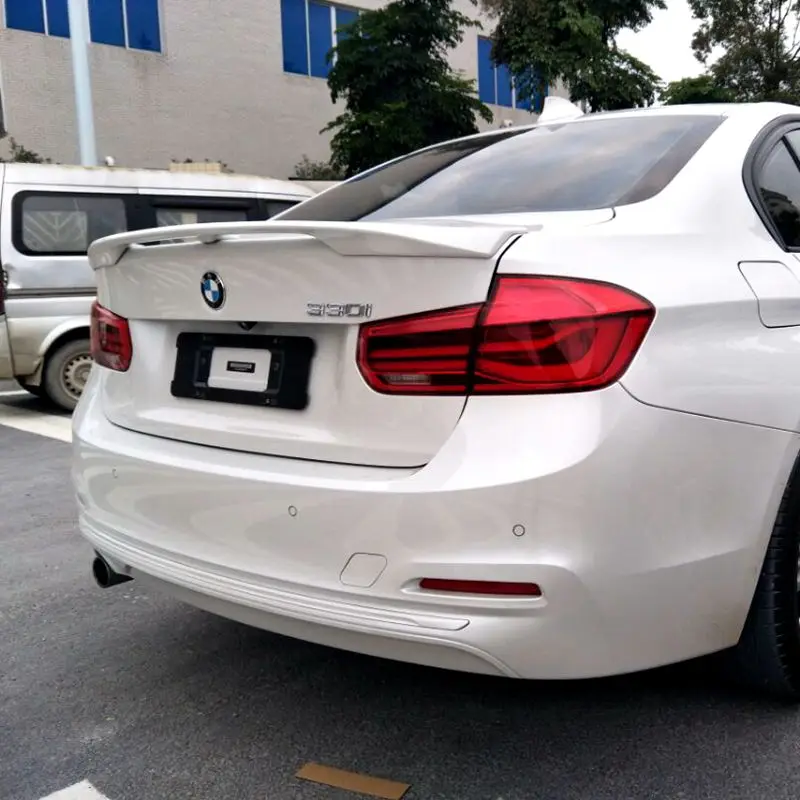 

ABS Plastic Unpainted Color Rear Trunk Wing Lip Roof Spoiler For BMW F30 F35 3 Series M3 320i 323i 325i 328i 2013 2014 2015 2016