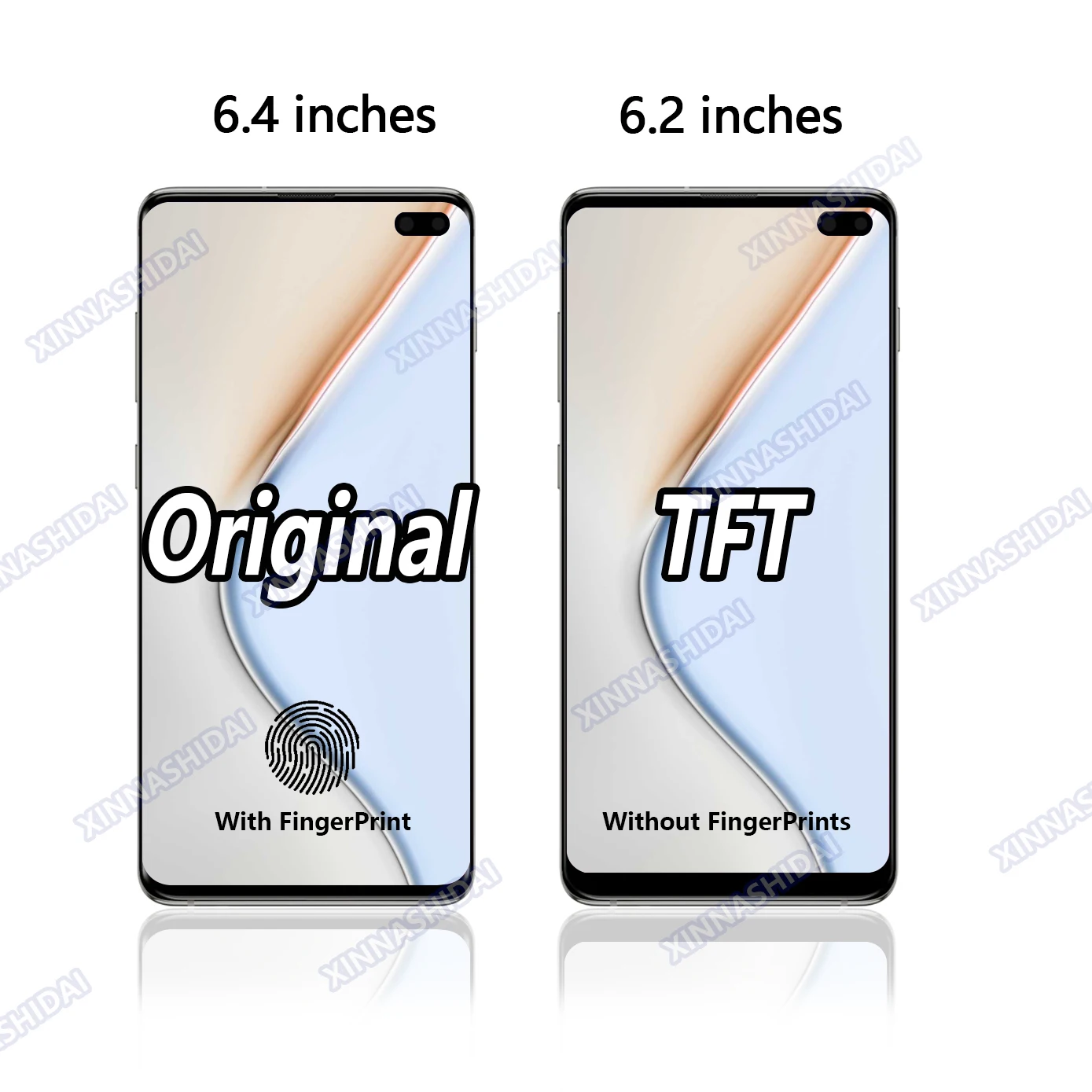 LCD ÷ ġ ũ Ÿ  ǰ,   TFT S10 +, Ｚ  S10 ÷ SM-G9750 G975F