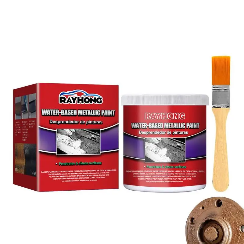 

100g Car Rust Renewal Agent Multipurpose Automotive Rust Removal Paste Water-Based Metal Rust Cleaner Fluid For Cars Maintenance