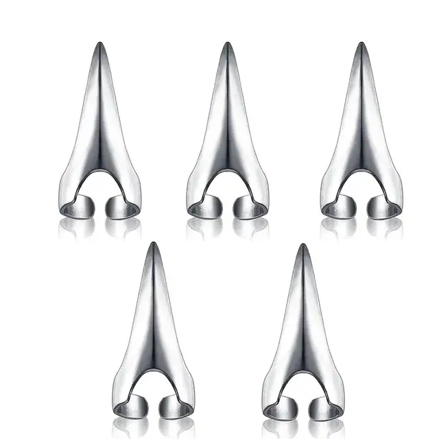 Anneaux de sectionnement capillaire rétro en métal pour femmes, accessoires pour perruques et extensions de cheveux, pour Halloween, cosplay et usage en salon 1