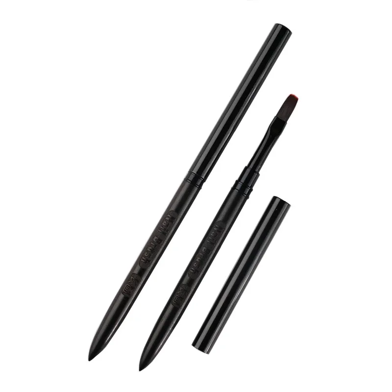 1PCS Gel Painting Brush Nail Art For Gel Tip Extension Acrylic Builder Accessory Nail Art Brushes Gel Nail Brush 4