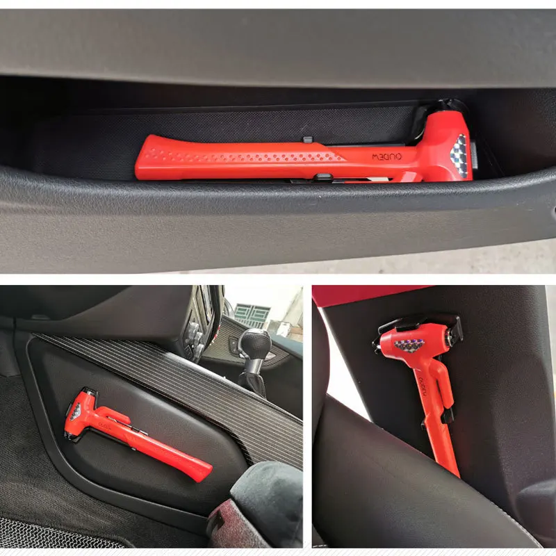 Car Safety Hammer Emergency Escape Tool Window Glass Breaker And Seatbelt Cutter Essential Automotive Accessory car safety hammer,safety hammer,window breaker,seatbelt cutter tool