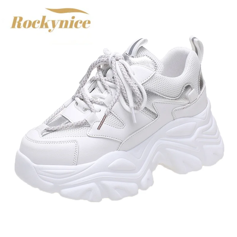 Womens chunky platform sneakers Clearance