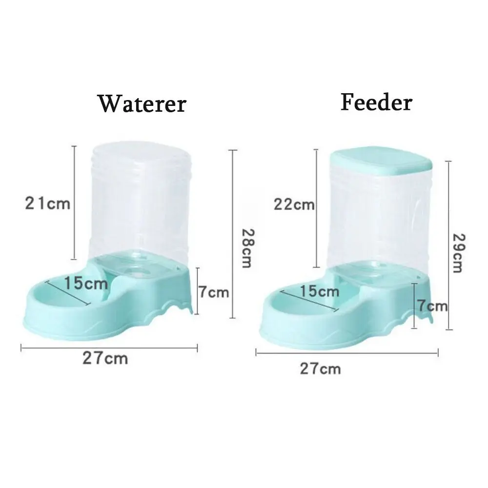 3.8L PP material Pet feeder Pet Water Fountain Drink Bowl Automatic Pet Feeder Large Cat Dog Food Dispenser 3