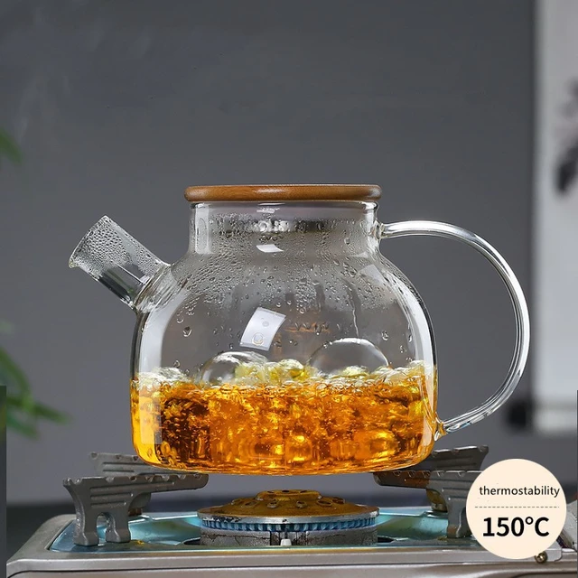 Glass Teapot, High Temperature Resistant Teapot, Household Large