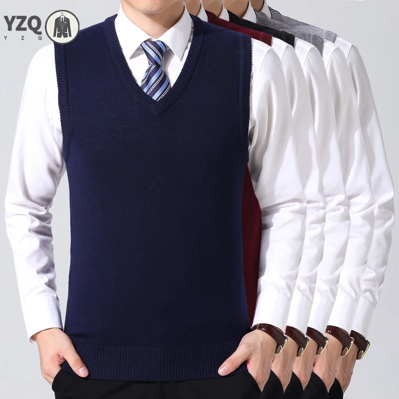 Men Sweater Vests for Autumn and Winter