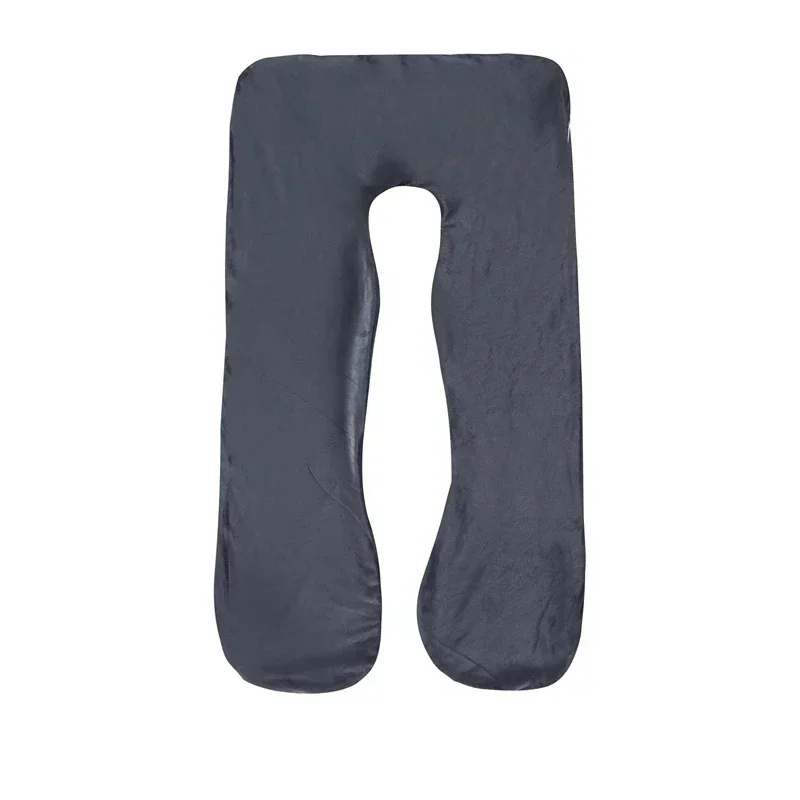 140/150CM Pregnant Maternity U-shaped Body Pillow Case Velvet Replacement Washable Cover Sleeping Support for Leg Pillow Cover 3