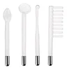 Portable High Frequency Appliance Electrode Tube Wand Electrotherapy Skin Care Facial Spa Tightening Acne Spot Wrinkles Remover 3