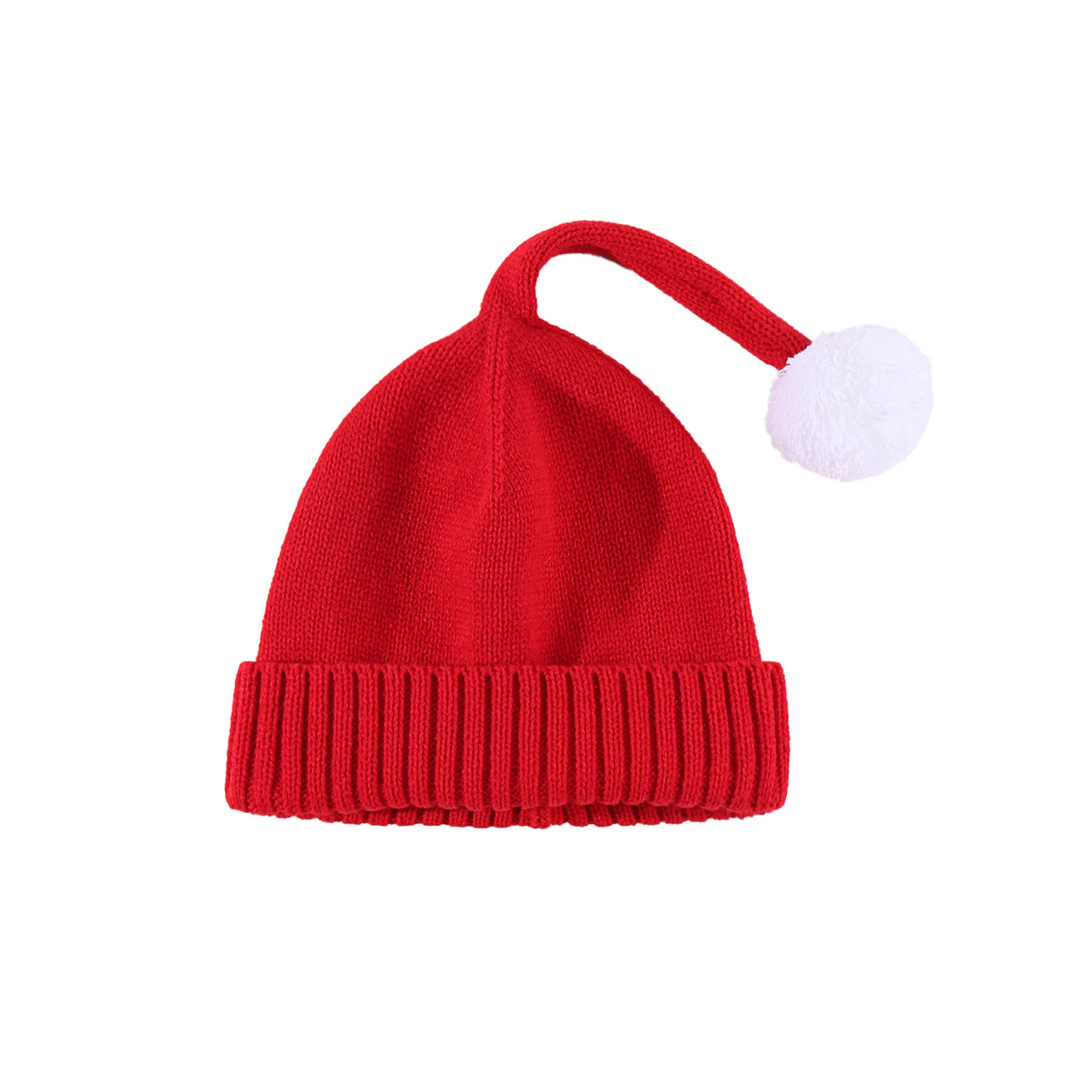 1PC New Winter Christmas Hats for Both Men and Women, Warm Knit Hats, Brimless Beanie Caps, Pullover Hats