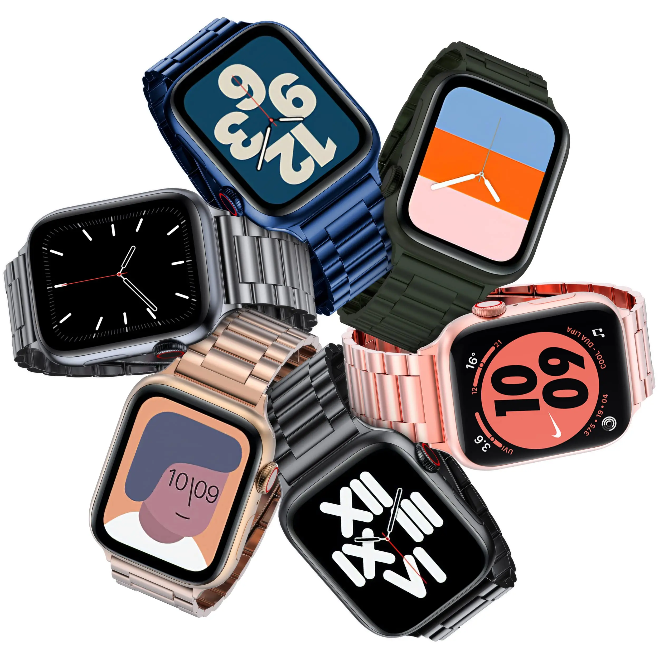  ġ  Ʈ, θ ƿ , ̿ġ ø 9, 8, 7, 6, 5 ׼, 44mm, 40mm, 38mm, 42mm, 45mm, 41mm