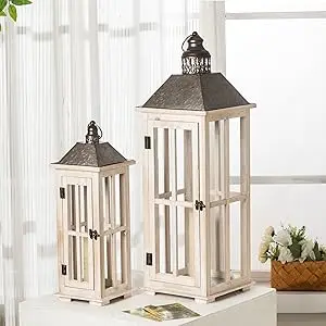 Wooden lantern