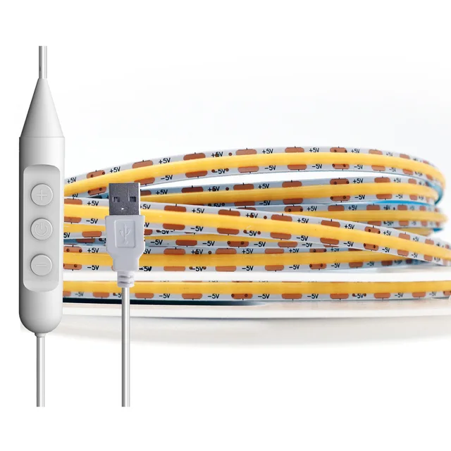 밝혀라! USB COB LED 라이트 스트립으로 공간 변신 밝혀라! USB COB LED 라이트 스트립으로 공간 변신