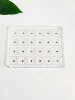 Yicai  New 24 Slots Square Shape Transparent Acrylic Durable Using Empty Magnetic Palette Slot Size: 25*22mm 4