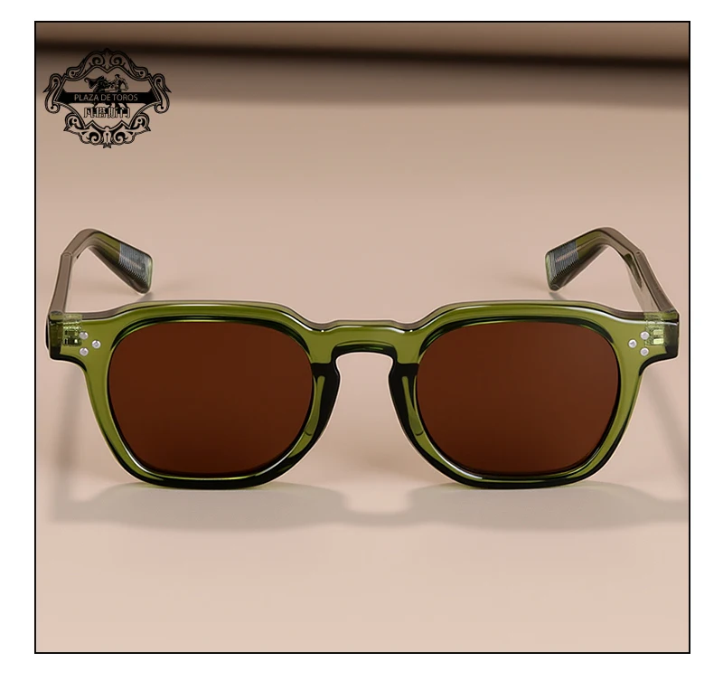 Retro Polygon Sunglasses - Womens TR90 Frame Polarized UV400 Summer Shades