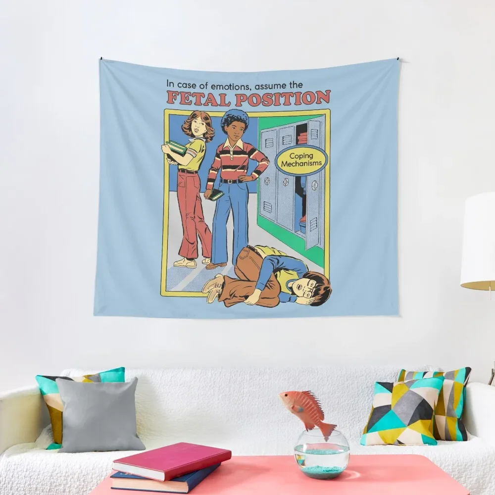 

Assume the Fetal Position Tapestry Things To Decorate The Room Room Decor Cute Tapestry