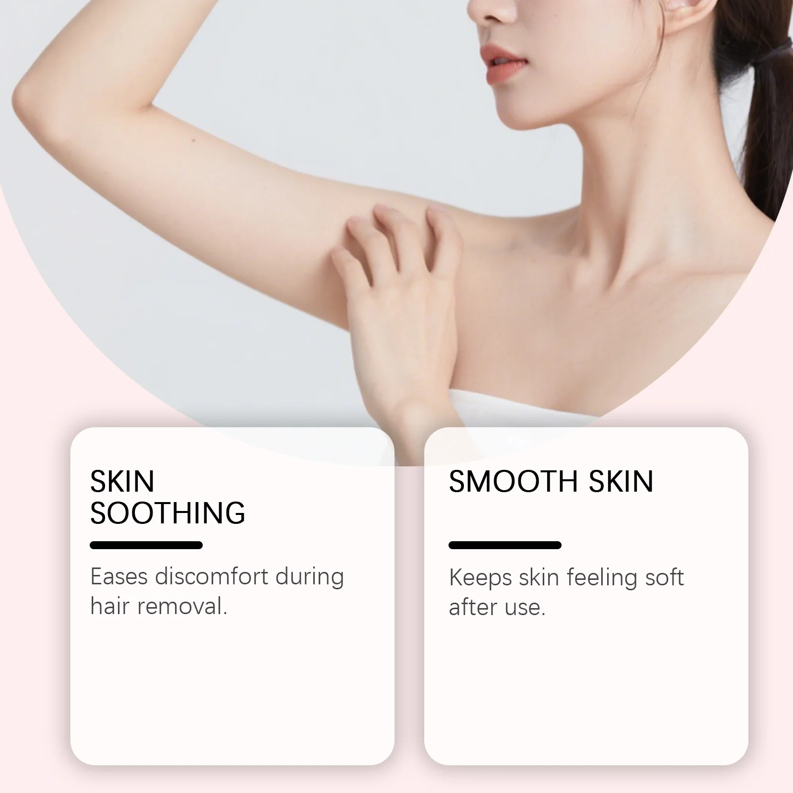 Gentle Nourishing Body Hair Removal Oil - Soft, Clean, and Essential Care