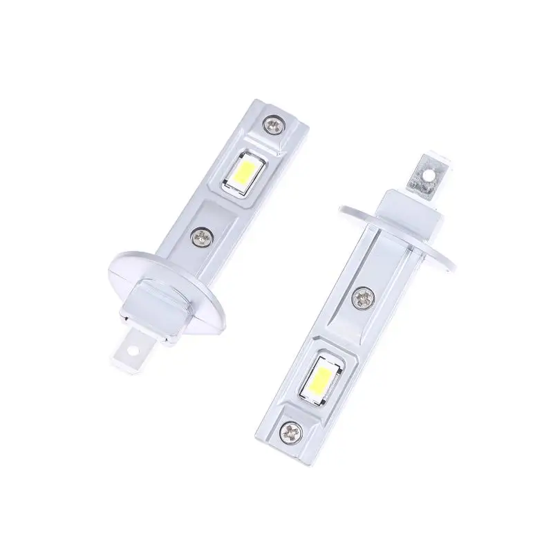2개입 H1 LED 헤드라이트 전구 자동차용 CANBUS 안개등 500W 4000LM 미니 자동차 헤드램프 CSP 칩 고출력 12V +800% 더 밝게