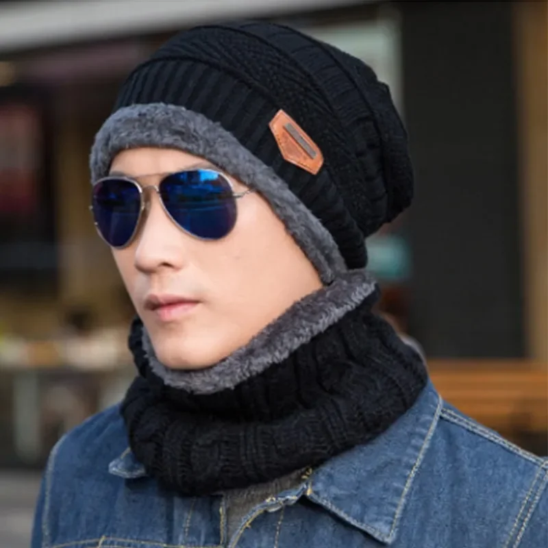 

Winter Hat Skullies Beanies Hats Beanies For Men Women Wool Scarf Caps Balaclava Mask Gorras Bonnet Knitted Hat