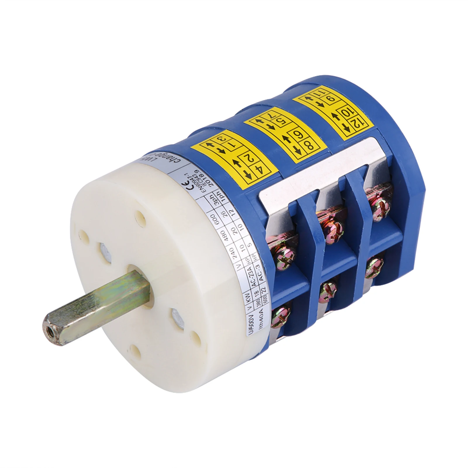 타이어 체인저 기계 모터 포워드 리버스 스위치, 헤비 듀티, 240V, 480V, 500V, 40A