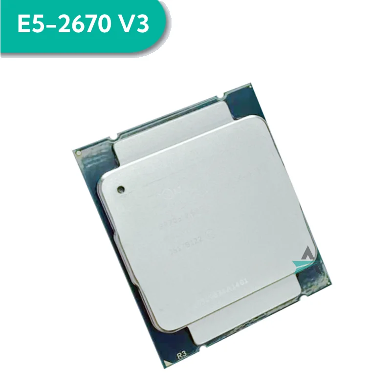 Xeon CPU official version E5-2670V3 SR1XS X99 2.30GHZ 30M 12-CORES E5 2670 E5-2670 V3 LGA2011-3 processor E5 2670V3 CPU