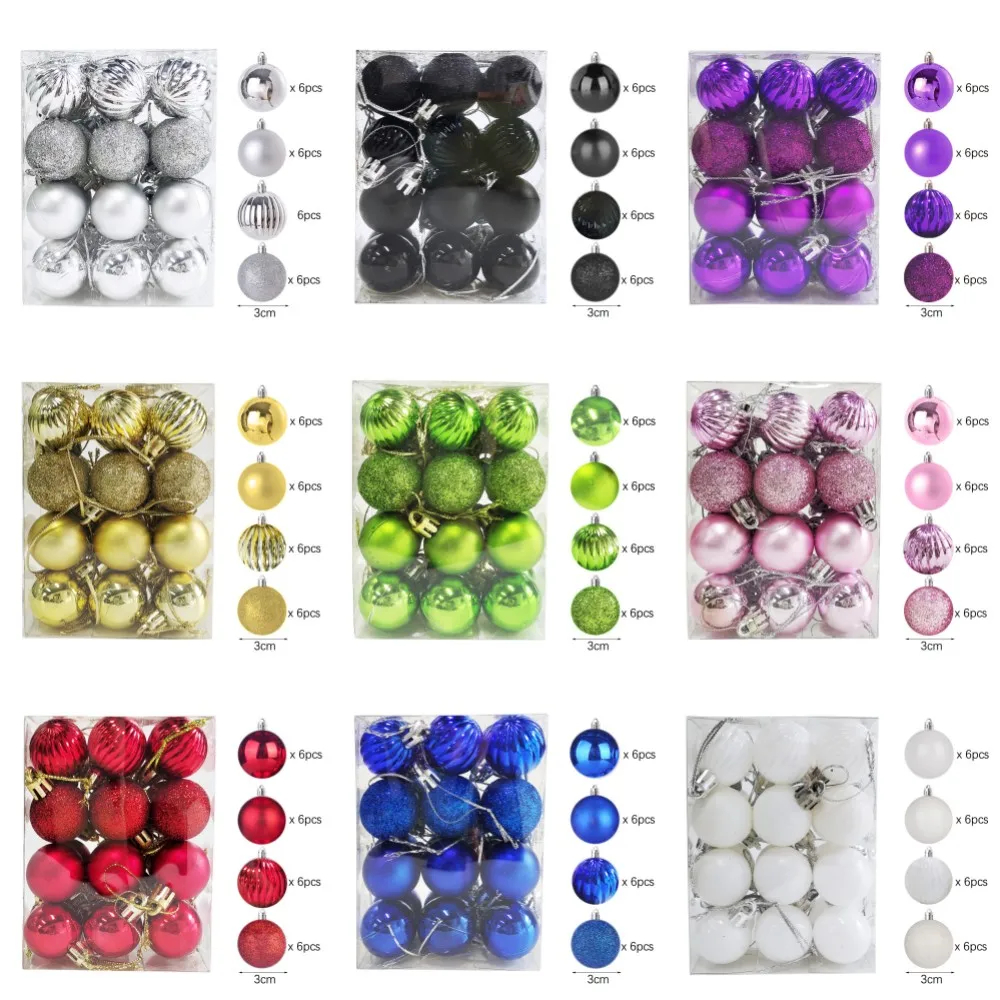 122436pcsChristmasBallChristmasTreeDecorationOrnamentsXmas 122436pcsChristmasBallChristmasTreeDecorationOrnamentsXmas