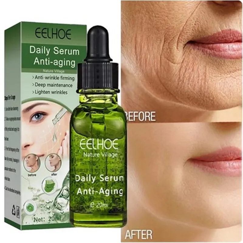 

Instant Anti-aging Wrinkle Remover Face Serum Lifting Firming Fade Fine Lines Essence Whitening Brighten Nourish Skin Care