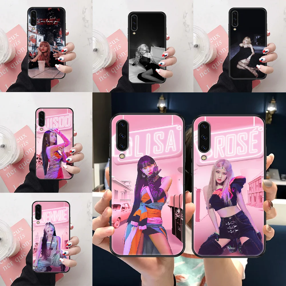Чехол для телефона BLACKPINKS LISA lalisa черный чехол Samsung Galaxy A 10 12 20E 21S 30 32 40 50 51 52 70 71 72 5 6 7