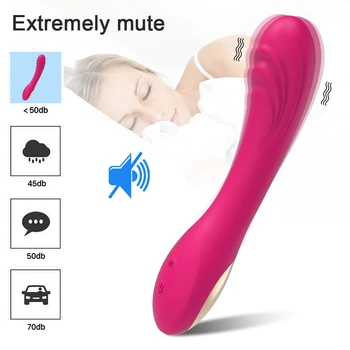 Powerful G-Spot Dildo Vibrator with Female Vibrating Masturbation Clitoris Stimulator Rechargeable Adult Goods Sex Toy for Women 5