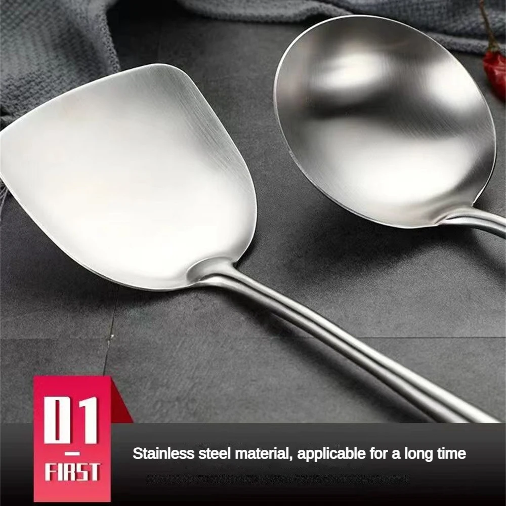 Kitchen Utensils Set Wok Spatula Ladle