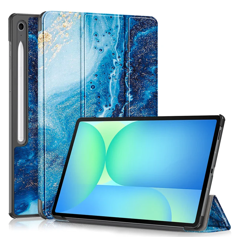 Trifold Leather Stand Hard Smart Cover
