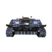Customized remote control self-propelled four wheel drive crawler lawn mower for orchard home garden mowing 2