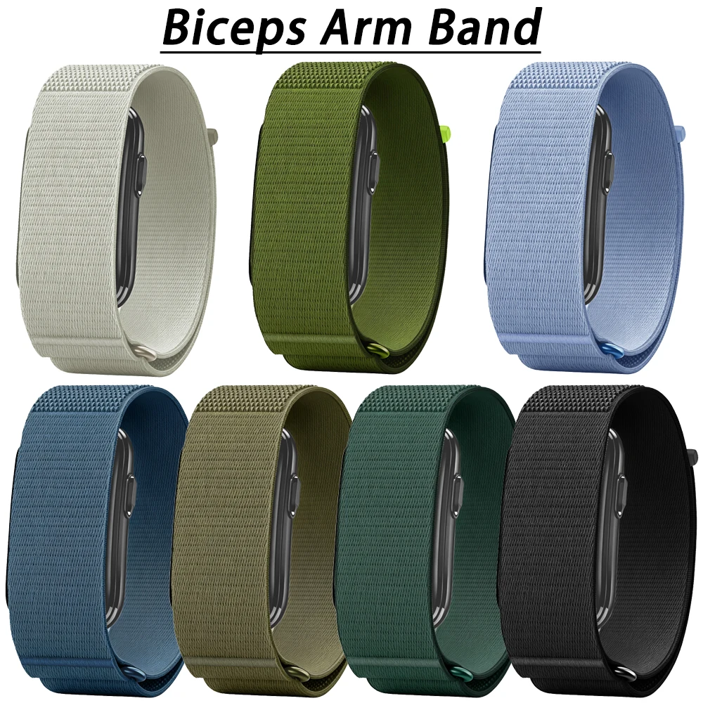 Adjustable Nylon Strap for Smart Band Sports Fitness Tracker - Woven Design for Men and Women
