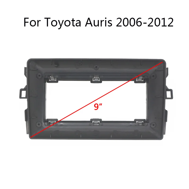 Ÿ Auris 2006 - 2012  г ÷̾,  , 2 Din , ú Ʈ ŰƮ, 9 ġ ڵ  þ