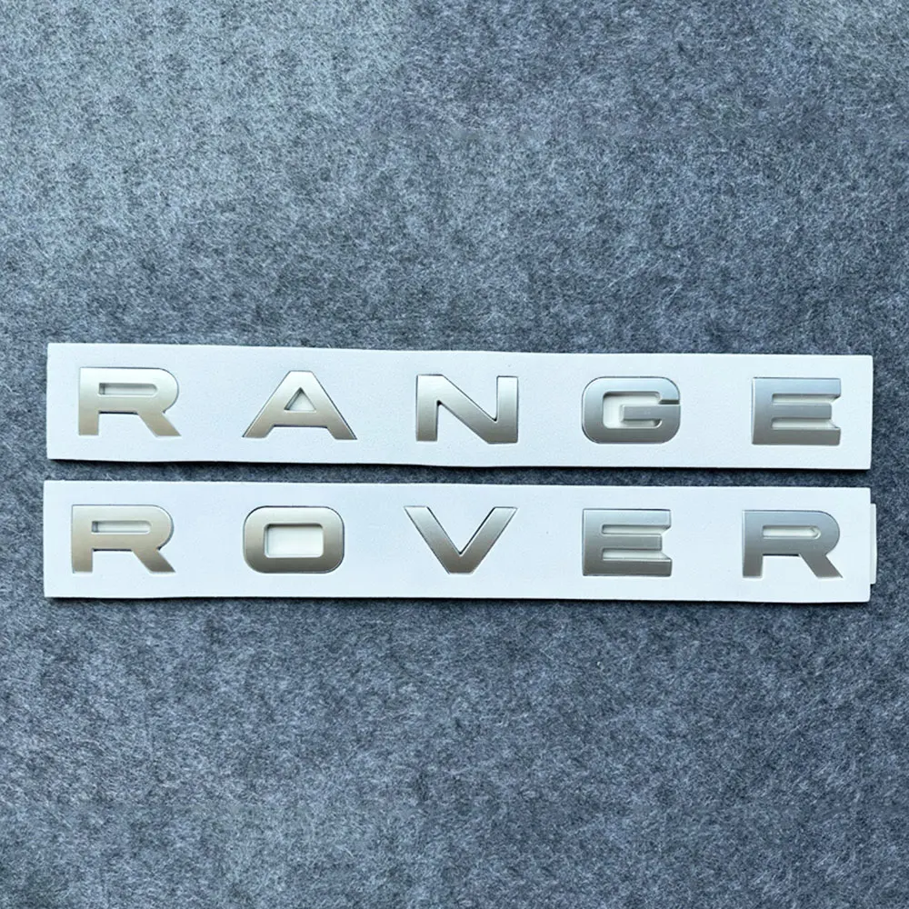 Letras Range Rover Pegatina con letras del logotipo 3D de Range Rover, emblema para el ...