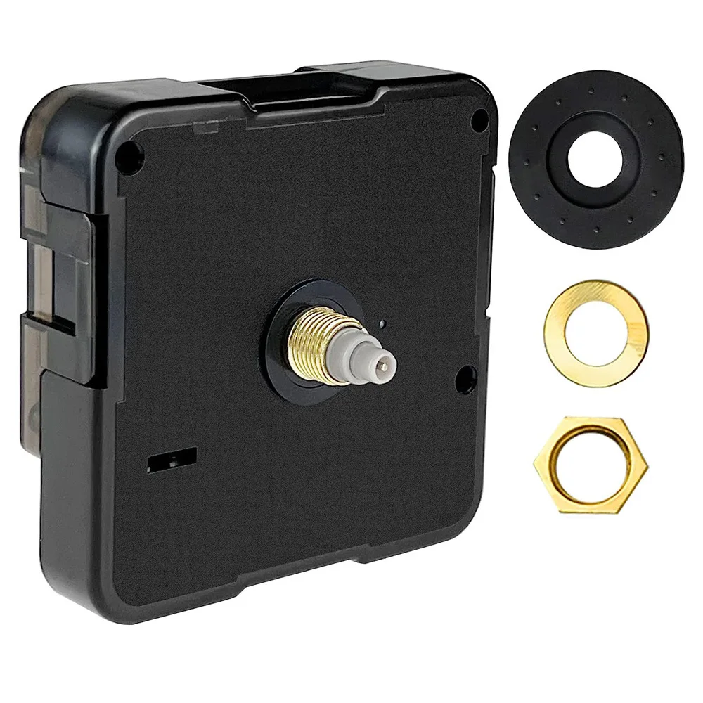 DIY Quartz Silent Wall Clock Mechanism Central Movement Kit for Machinery Watch Table Sweep Timepiece Clockwork Long Shaf 4