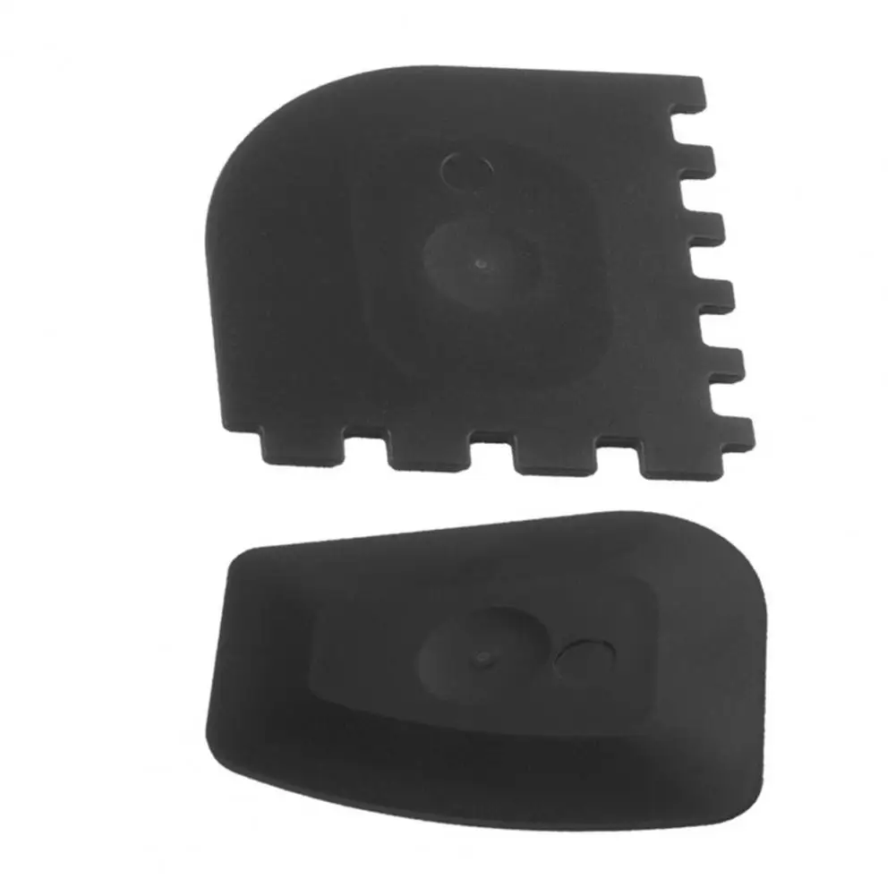 2Pcs Pan Scraper Convenient Wear-resistant Comfortable Grip Non-slip Grill Pan Cleaning Scraper Set Home Supplies