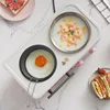 Household Electric 4 in 1 Breakfast Machine Mini Bread Toaster Baking Oven Omelette Fry Pan Hot Pot Boiler Food Steamer 6