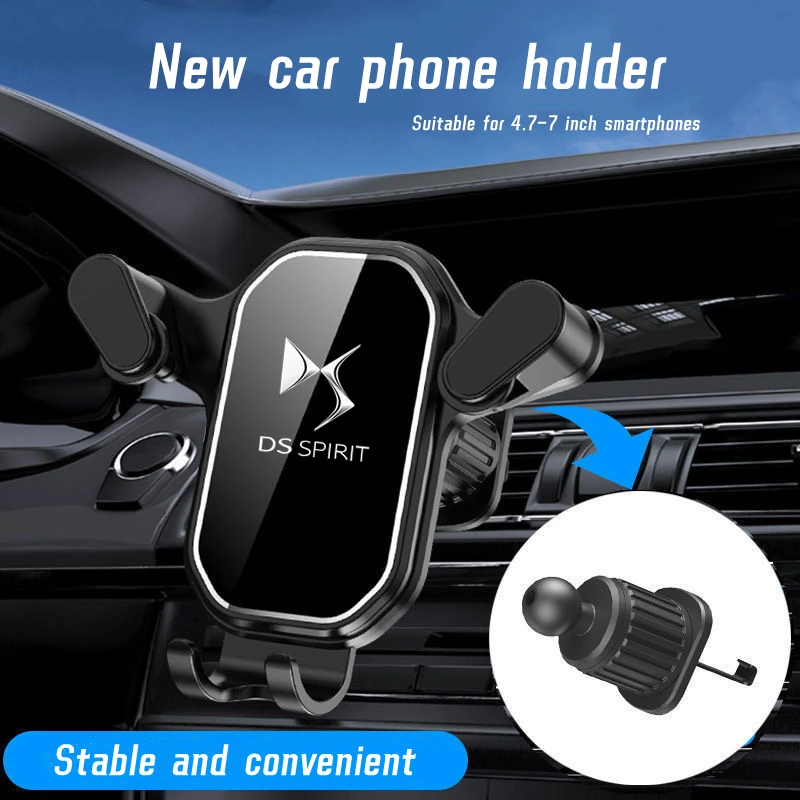 

Car Phone Holder Car Air Vent Clip Mount Mobile Cell Stand Smartphone GPS Support For DS SPIRIT DS3 DS5 5LS DS6 DS4 DS9 DS4S DS7