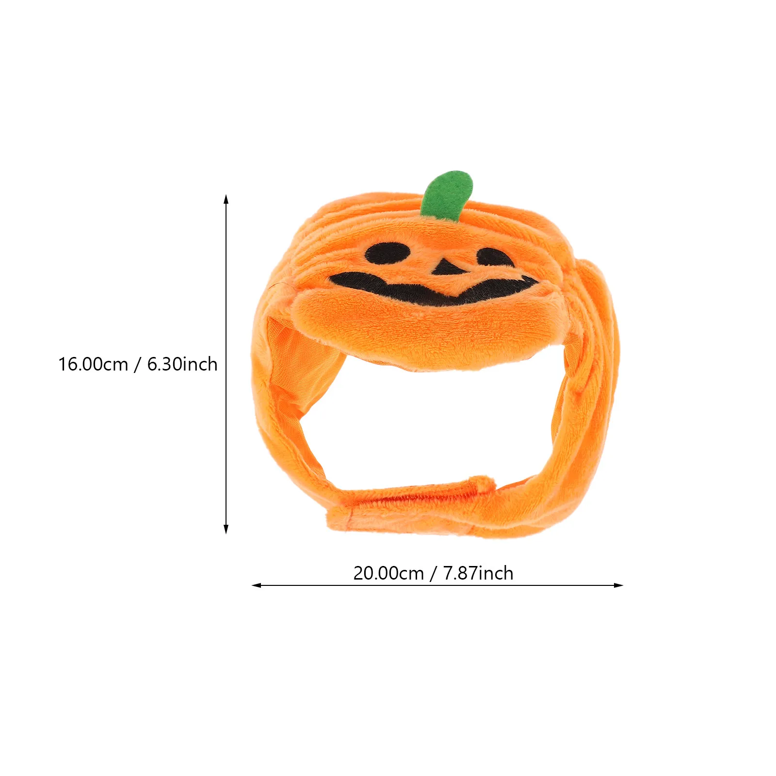 애완 동물 호박 모자 사랑스럽고 편안한 호박 모양의 할로윈 파티 의상 모자 장 애완 동물 할로윈 용품