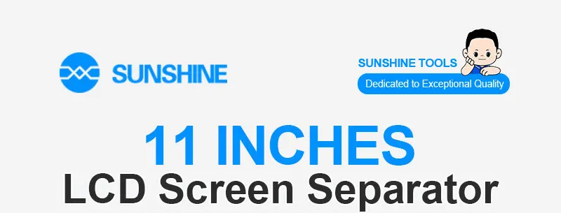 SUNSHINE LS3 SE LCD-Bildschirmtrenner, intelligente Speichertemperatur, 40–120 ℃ Einstellbar für Telefone, Uhren unter 11 Zoll – Detail 1
