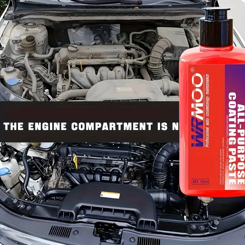 Automotive Plastic Renovation Solution - Shiny and Long-Lasting Vehicle Internal and External Repair Cream and Seat Cushions 2