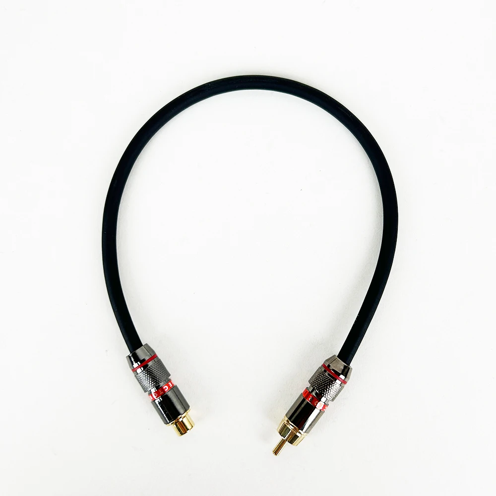 0,3 M-20 M 1PC RCA Zu RCA Kabel Stecker Auf Stecker Aux Kabel Jack für Heimkino HDTV TV DVD CD Lautsprecher Box Power Verstärker – Detail 4