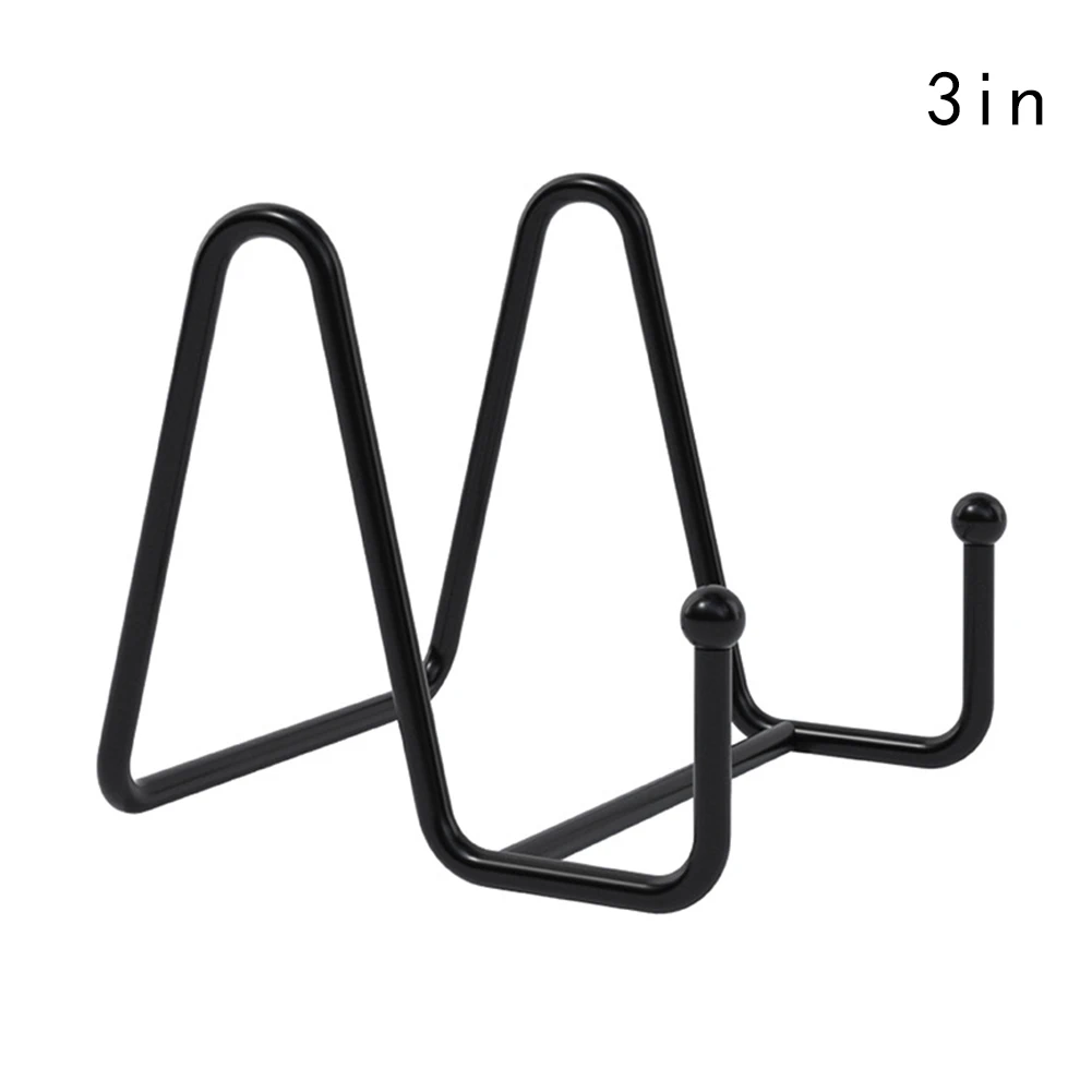 Display Stand Iron Art Magazine Display Stands Dish Rack Plate Bowl Picture Frame Photo Book Pedestal Holders Storage Ornaments Home Decor