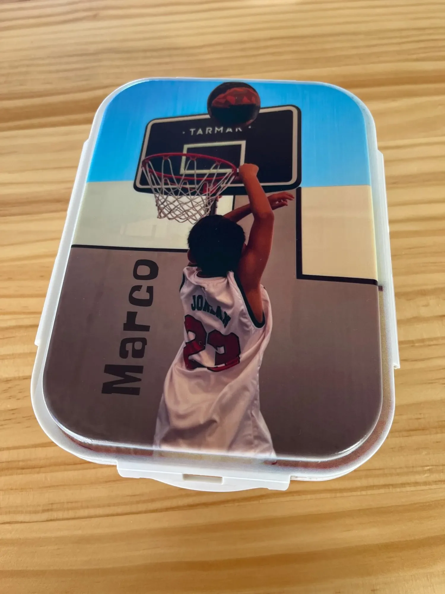 Personalized Cartoon Lunch Box for Kids with Utensils - Eco-Friendly Gift